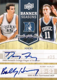 2009-10 Greats of the Game Autographs #132 Bobby Hurley / Danny Ferry 09/10