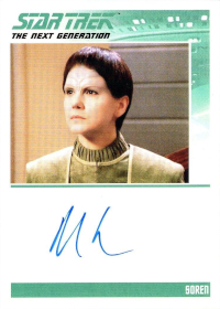 2022 Rittenhouse Star Trek The Next Generation Archives and Inscriptions TNG Classic Autographs #NNO Melinda Culea as Soren in 'The Outkast' /jly-0489