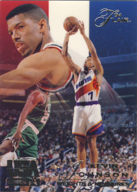 1994 Flair USA Kevin Johnson #M6 Kevin Johnson / Weights and Measures