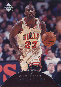 1997-98 Upper Deck Jordan Air Time #AT08 Michael Jordan