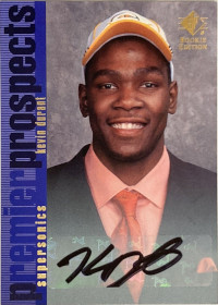 2007-08 SP Rookie Edition 1996-97 SP Rookie Autographs #106 Kevin Durant /jly-0506