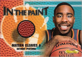 2000-01 Fleer Showcase In the Paint #P13 Mateen Cleaves RC
