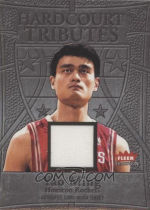 2004-05 Fleer Tradition Hardcourt Tributes Patches #12 Yao Ming /50 (GU NUM missing!)
