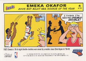 2005-06 Bazooka Comics #04 Emeka Okafor