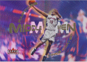 2000-01 Fleer Mystique Middle Men #02 Vince Carter