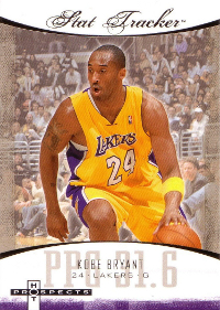 2007-08 Fleer Hot Prospects Stat Tracker #21 Kobe Bryant