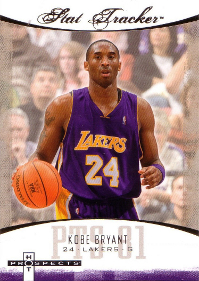 2007-08 Fleer Hot Prospects Stat Tracker #22 Kobe Bryant