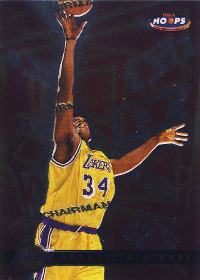 1997-98 Hoops Chairman of the Boards #CB01 Shaquille O'Neal