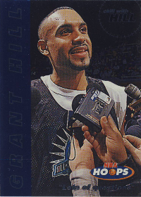 1997-98 Hoops Chill with Hill #3 / Lots of questions