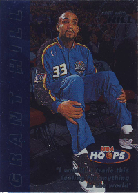 1997-98 Hoops Chill with Hill #10 / I wouldn't trade this