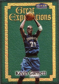 1998-99 Fleer Great Expectations #05 Kevin Garnett