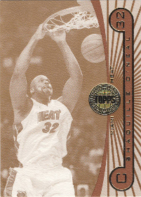 2005-06 Topps First Row Sepia #001 Shaquille O'Neal 18/25