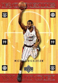 1998-99 Upper Deck #325 Michael Dickerson RC