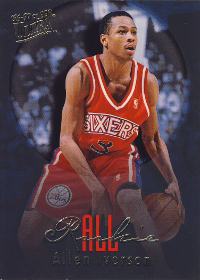 1996-97 Ultra All-Rookies #07 Allen Iverson