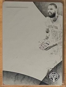 2014-15 Panini Immaculate Collection Special Event Jumbo Jerseys #45 Plate Black Tyson Chandler 1/1 