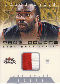 2001-02 Fleer Force True Colors Jerseys Two Color #6 045/200