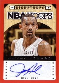 2013-14 Hoops Autographs Red #113 03/10