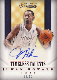 2013-14 Timeless Treasures Timeless Talents Ruby #40 08/10