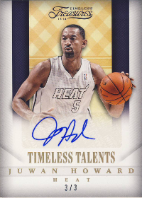 2013-14 Timeless Treasures Timeless Talents Gold #40 3/3