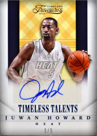 2013-14 Timeless Treasures Timeless Talents Sapphire #40 3/5 /jly-0439