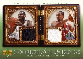 2007-08 Artifacts Conference Pairings Green (retail) #CPFH with Finley