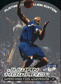 1999-00 Ultra Platinum Medaillon #113 Juwan Howard /50 (NUM missing!)
