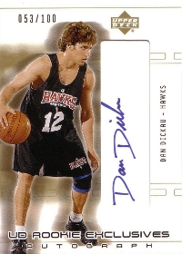 2002-03 SP Game Used UD Rookie Exclusive Autographs #RK-DD 053/100