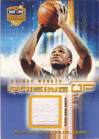 2002-03 Hoops Stars Raising Up Game-Used #RUGU13 176/250 Shorts