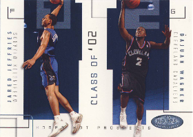 2002-03 Hoops Hot Prospects Class Of #12 with Jeffries