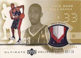 2001-02 Ultimate Collection Jerseys Patches Gold #EGP 09/10