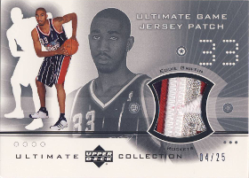 2001-02 Ultimate Collection Jerseys Patches Silver #EGP 04/25