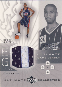 2001-02 Ultimate Collection Jerseys Silver #EG 099/125