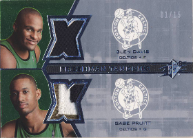 2007-08 SPx Freshman Orientation Tandems Patches #PD with Pruitt 01/15