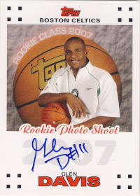 2007-08 Topps Rookie Photo Shoot Autographs #GD