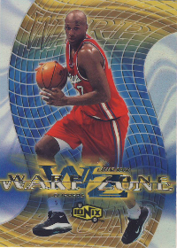 1999-00 UD Ionix Warp Zone #WZ15