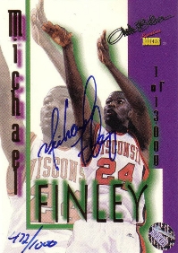 1995 Signature Rookies Autobilia Autographs #21 0472/1000