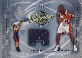 2001-02 Upper Deck Inspirations #118 with Antawn Jamison 316/525