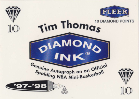 1997-98 Fleer Diamond Ink #11C 10pt.