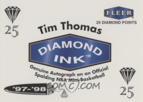 1997-98 Fleer Diamond Ink #11D 25pt. /comc5