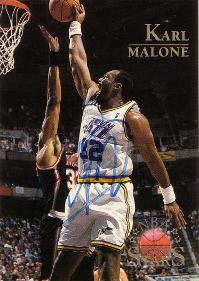 1996 Score Board Topps NBA Stars Karl Malone