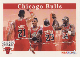 1992-93 Hoops #269 Chicago Bulls TC -Bulls-