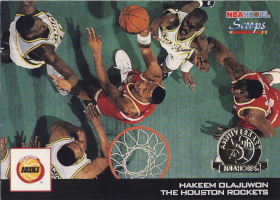 1993-94 Hoops Scoops Fifth Anniversary Gold #HS10 Houston Rockets