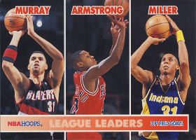 1994-95 Hoops #252 LL Tracy Murray / B.J. Armstrong / Reggie Miller