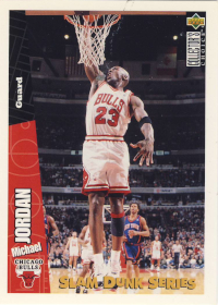 1996 Upper Deck Nestle Slam Dunk #4 Michael Jordan
