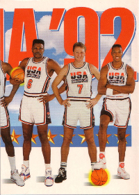 1991-92 SkyBox #546 Team USA 3