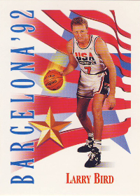 1991-92 SkyBox #531 Larry Bird USA