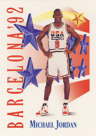 1991-92 SkyBox #534 Michael Jordan USA