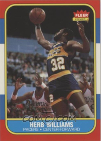 1996-97 Fleer Decade of Excellence #19 Herb Williams /comc1 (INS missing!)