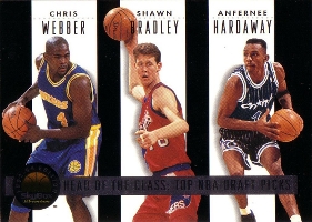 1993-94 SkyBox Premium HOC Card Bradley / Cheaney / Hardaway / Mashburn / Rider / Webber 3935/15000