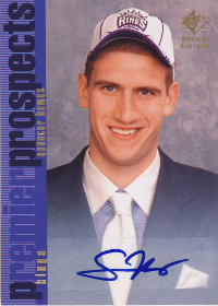 2007-08 SP Rookie Edition 1996-97 SP Rookie Autographs #112 Spencer Hawes